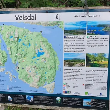 Moderne Hus Med 5 Soverom Og 2 Bad Pa Hidra Dom wakacyjny Rasvag